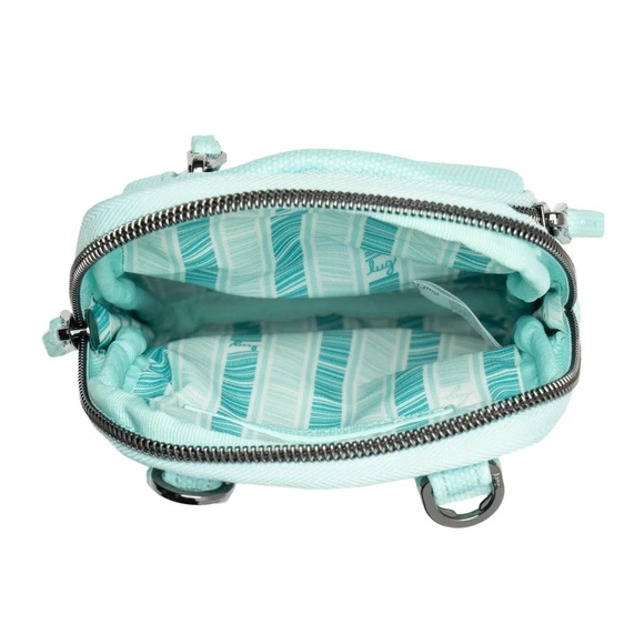 NWT Lug Pitter Patter Crossbody - Matte Luxe VL - Aquamarine - Picture 5 of 8